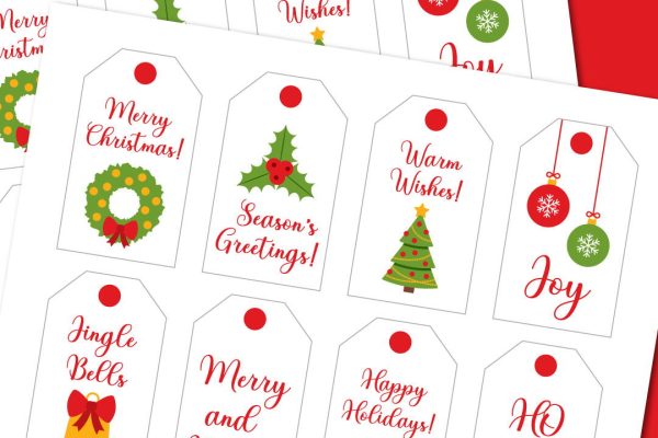 Christmas gift tags diy