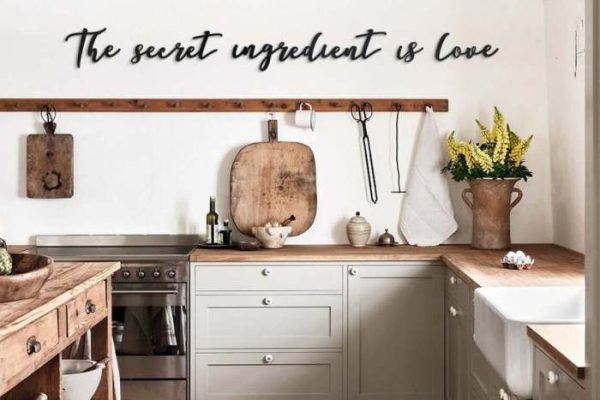 Big kitchen wall decor