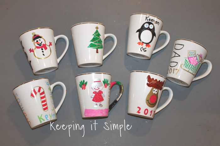 Diy mugs for christmas