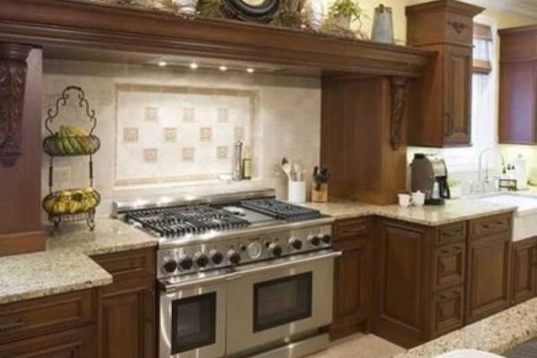 Above kitchen cabinet decor modern