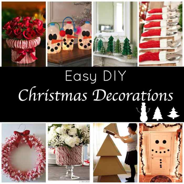 Diy christmas party decorations