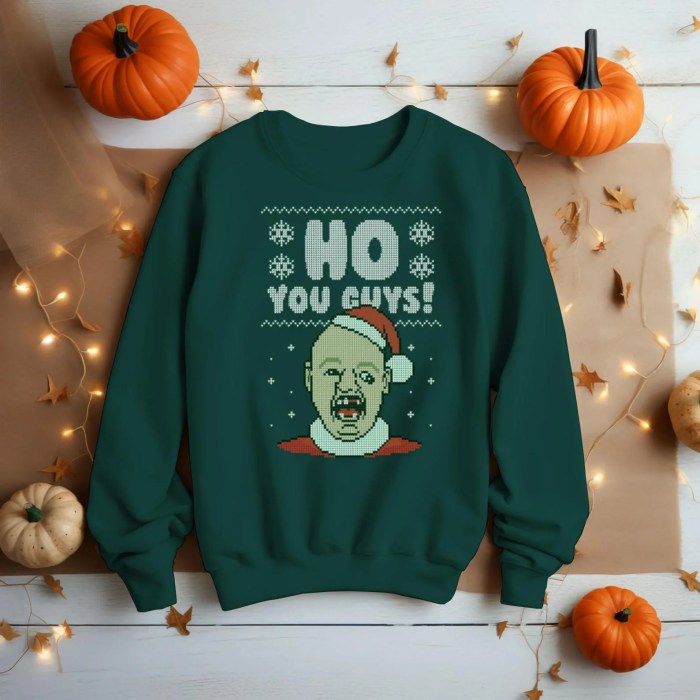 Diy ugly christmas sweatshirt