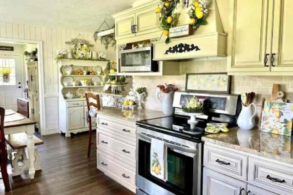 Lemon kitchen decor ideas