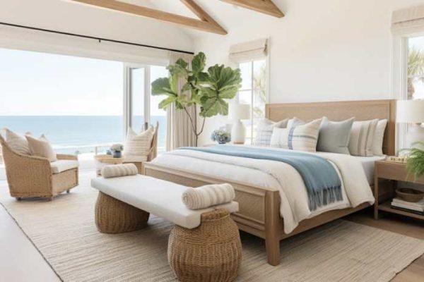 Coastal decor bedroom ideas