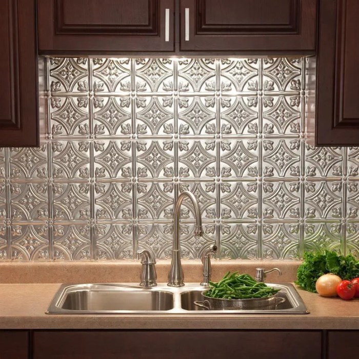 Kitchen backsplash floor and decor