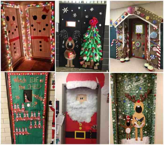 Diy front door christmas decorations