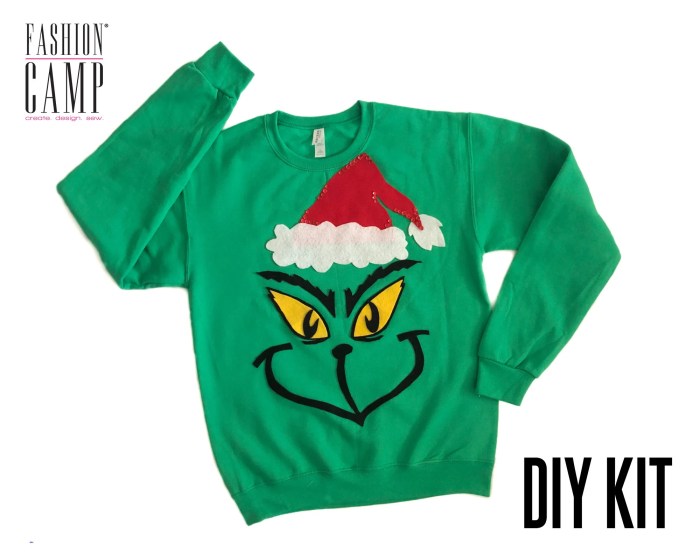 Diy ugly christmas sweater kit