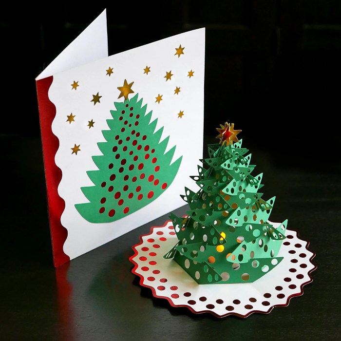 Christmas diy pop up cards