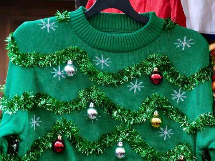 Easy diy tacky christmas sweaters