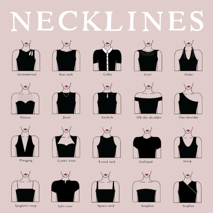 Wedding dress neck styles