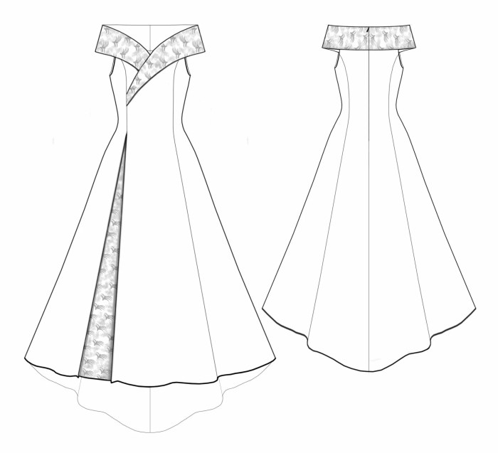 Wedding dress making patterns