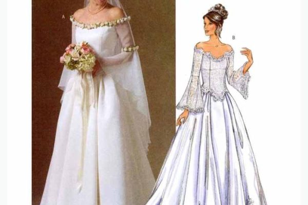 Wedding dress making patterns