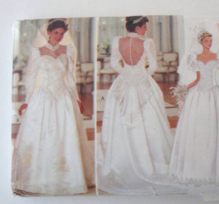 Wedding dresses of the 90s