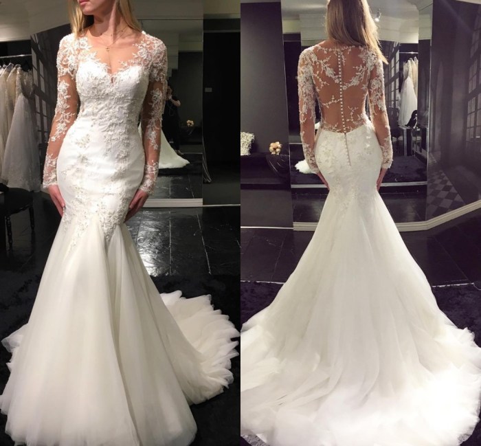 Wedding dresses mermaid style with bling