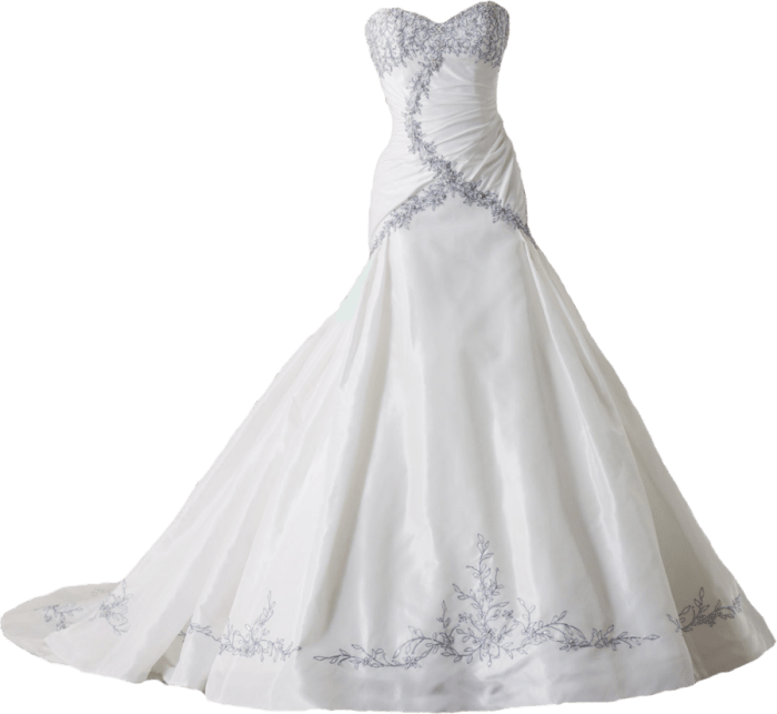 Wedding dress sheer bodice